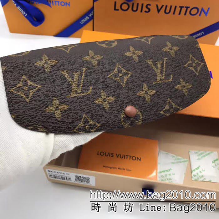 路易威登LV頂級原單 M60696啡色海外原單代購級品質實物拍攝原廠進口五金 女士錢包 ZY1067